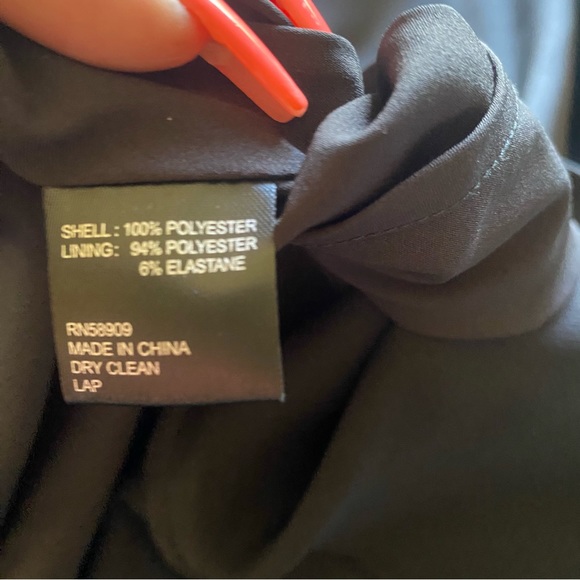 Antonio Melani Marine Satin Halter cowl neck slip dress NWOT - Picture 5 of 9